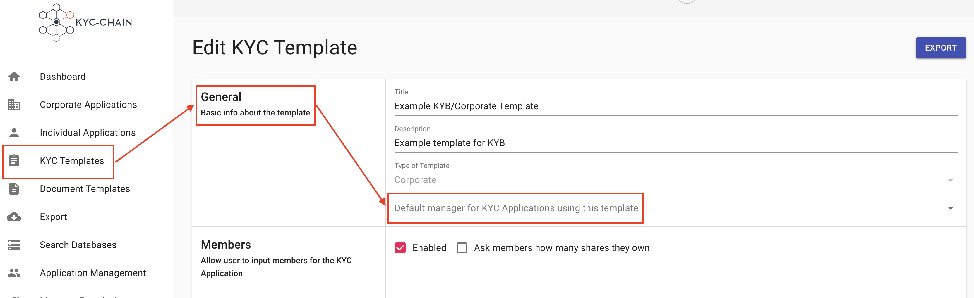 Set Default Manager