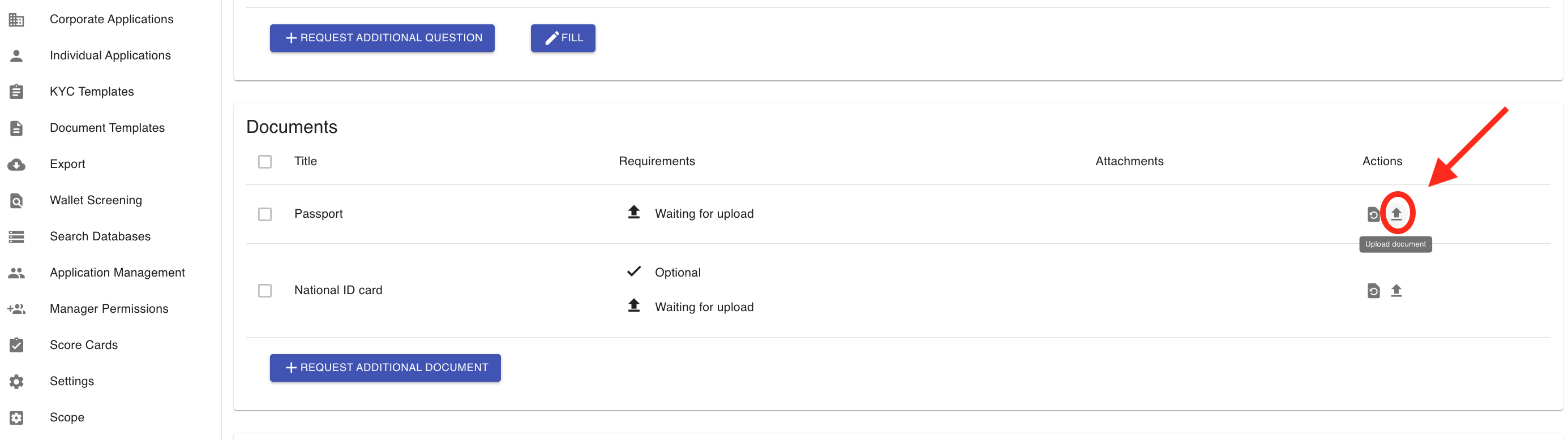 Add KYC Requirements